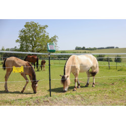 PlatinumLine AKO Weidezaunband Weiß / Blau Weiß