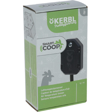 SmartCoop Kerbl Hobbyfarming Lufttemperatursensor Schwarz SmartCoop Kerbl Hobbyfarming Lufttemperatursensor Schwarz