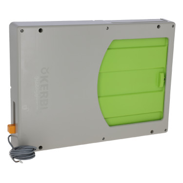 SmartCoop Kerbl Hobbyfarming Hühnerklappe Grau