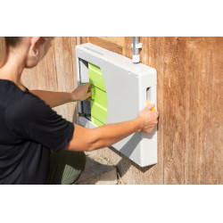 SmartCoop Kerbl Hobbyfarming Hühnerklappe Grau