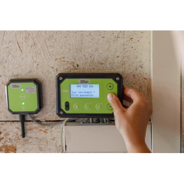 SmartCoop Kerbl Hobbyfarming Hühnerklappe Grau