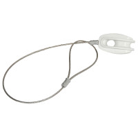 Ecklösung für feste AKO-Zäune Grau Ecklösung für feste AKO-Zäune Grau