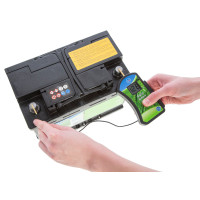 AKO Batterietester Schwarz