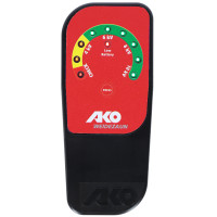 AKO Weidezauntester mit LED-Anzeige Schwarz