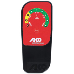 AKO Weidezauntester mit LED-Anzeige Schwarz