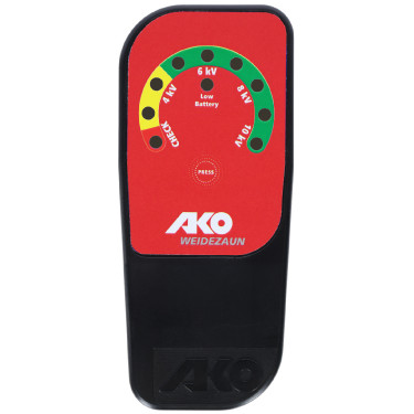 AKO Weidezauntester mit LED-Anzeige Schwarz