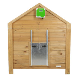 Automatische Verriegelung für Schiebetür Kerbl Hobbyfarming Grau