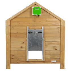 Automatische Verriegelung für Schiebetür Kerbl Hobbyfarming Grau