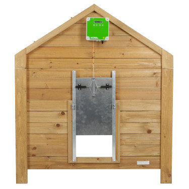 Automatische Verriegelung für Schiebetür Kerbl Hobbyfarming Grau