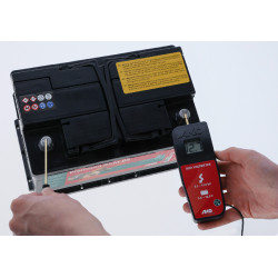 Digitales AKO DUO-Voltmeter Schwarz