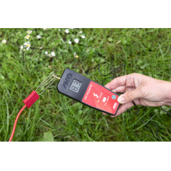 Digitales AKO DUO-Voltmeter Schwarz