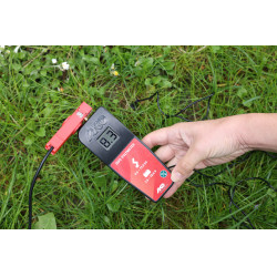 Digitales AKO DUO-Voltmeter Schwarz