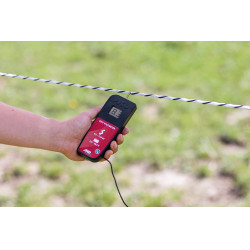 Digitales AKO DUO-Voltmeter Schwarz