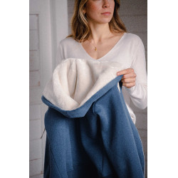 Pullover Pénélope Tressy Denim Blau