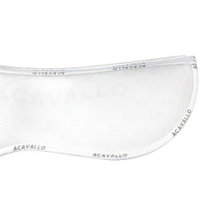 Spezieller Close Contact Stoßdämpfer mit Memory-Schaum und Silikongrip Weiß Weiß