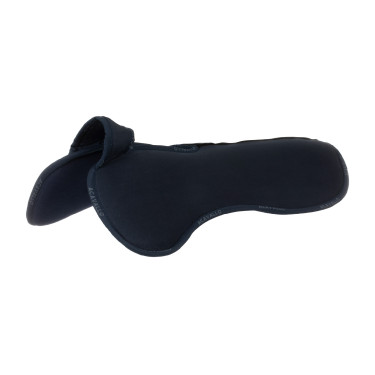 Dämpfer mit konfigurierbaren Taschen und Piuma WFS Pad aus flachem Wildleder Acavallo Blau