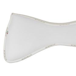 Speicherschaum-Moosdämpfer und Silikongrip Acavallo Weiß Weiß