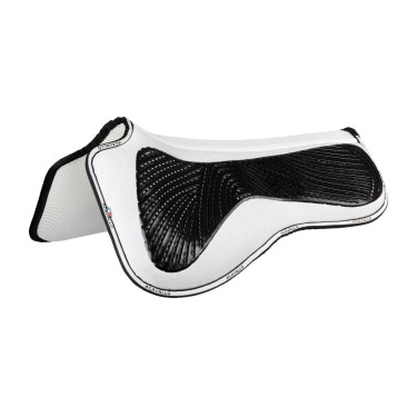 Stoßdämpfer MF DS SW-3DS aus Wildleder mit flachem Gel-Grip Acavallo Weiß Wei&amp;amp;amp;amp;amp;szlig;