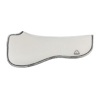 Stoßdämpfer MF DS SW-3DS mit 3D-Abstandshalter und flachem Mikrofleece Acavallo Weiß Weiß