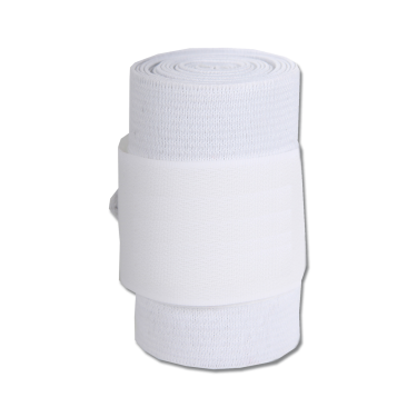 Elastikbandagen Waldhausen, 4 Stück Weiß Wei&szlig;