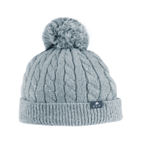 Gehäkelte Fliegenhaube ELT Rafaela Silberblau