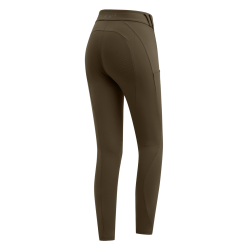 Thermo-Reitleggings ELT Rena Damen Braungrün