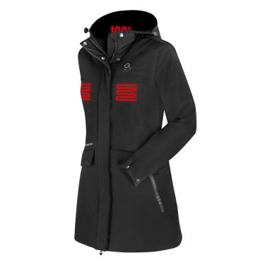 Beheizbare Parka ELT Comfort Heart Schwarz Beheizbare Parka ELT Comfort Heart Schwarz