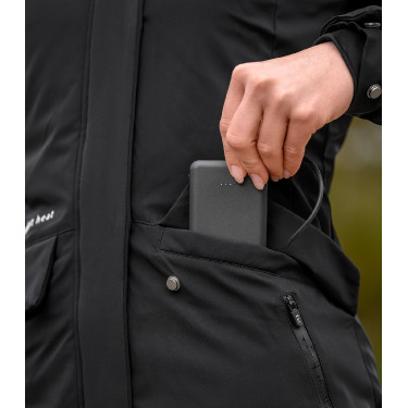 Beheizbare Parka ELT Comfort Heart Schwarz Beheizbare Parka ELT Comfort Heart Schwarz