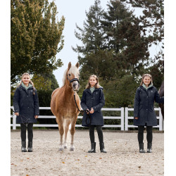 Technische Reitparka ELT Ava Kinder Tiefblau