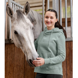 Kapuzensweatshirt ELT Ariana Kinder Silberblau