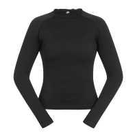 Technisches ELT-3D-Mesh-T-Shirt Richmond, langarm, Damen Schwarz
