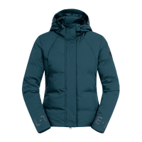 Kinder-Winterreitjacke ELT Performance Ohio Petrolblau