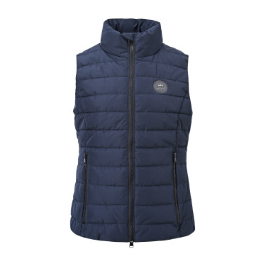 Damen-Weste HV Polo Georgia Marine Marineblau