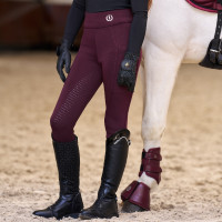 Reitleggings Imperial Riding Tessy FullGrip KIDS Feige Lila