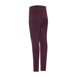 Reitleggings Imperial Riding Tessy FullGrip KIDS Feige Lila