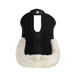 Hexagonales Gel-Stoßdämpfer Schaf Acavallo Schwarz / Weiß