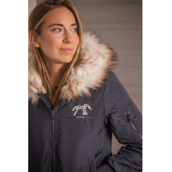 Bombers Pénélope Lyon Meeresglitzer Blau