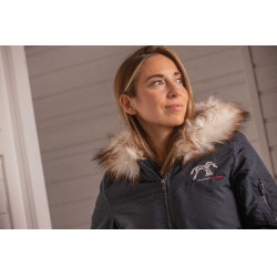 Bombers Pénélope Lyon Meeresglitzer Blau