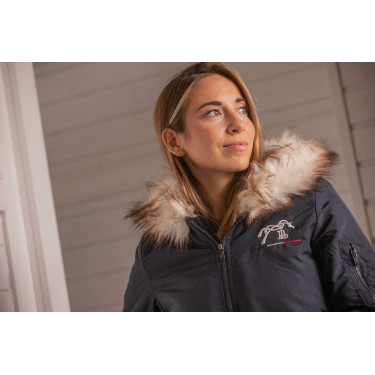 Bombers Pénélope Lyon Meeresglitzer Blau