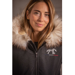 Bombers Pénélope Lyon Schwarz Glitzer