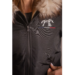 Bombers Pénélope Lyon Schwarz Glitzer