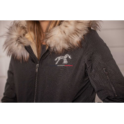 Bombers Pénélope Lyon Schwarz Glitzer