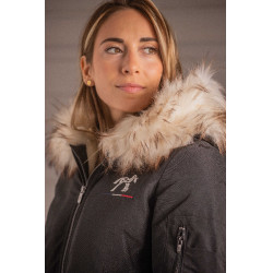 Bombers Pénélope Lyon Schwarz Glitzer