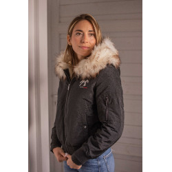 Bombers Pénélope Lyon Schwarz Glitzer