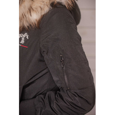 Bombers Pénélope Lyon Schwarz Glitzer