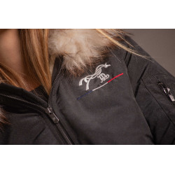 Bombers Pénélope Lyon Schwarz Glitzer