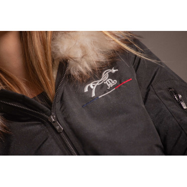 Bombers Pénélope Lyon Schwarz Glitzer