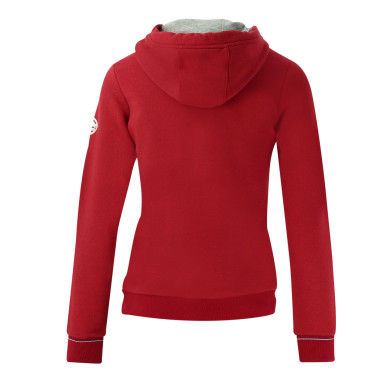 Kapuzensweatshirt Equithème Britney Kirsche Rot