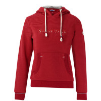 Kapuzensweatshirt Equithème Britney Kirsche Rot Kapuzensweatshirt Equithème Britney Kirsche Rot