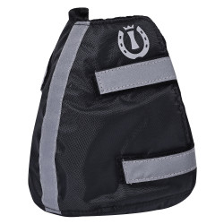 Zehenwärmer für Steigbügel Imperial Riding Reflective, 2 Stück Schwarz